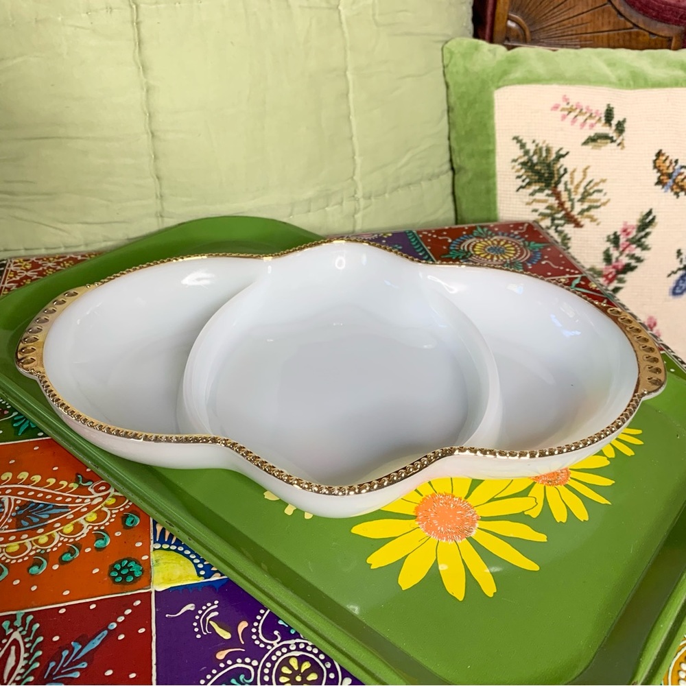 Fire King Relish Dish